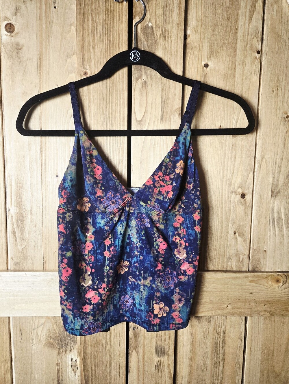 Floral Print V-Neck Cami Top From Natural Life Nwot Small